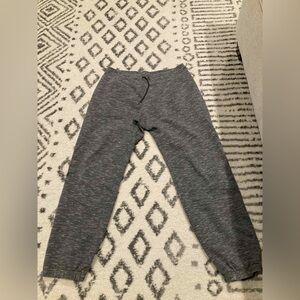 Women under armour grey white marble sweatpant jogger size m